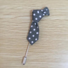 Men's Tie Lapel Pins - Polka Dots
