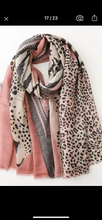 Leopard Face Printed Scarf